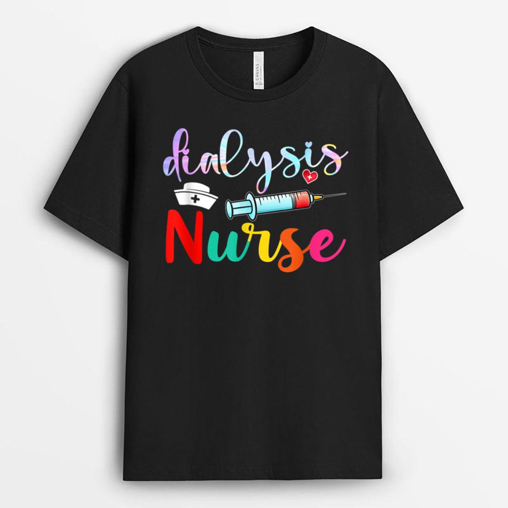 Dialysis Nurse Nephrology Nursing Team Dialysis Technician T-Shirt
