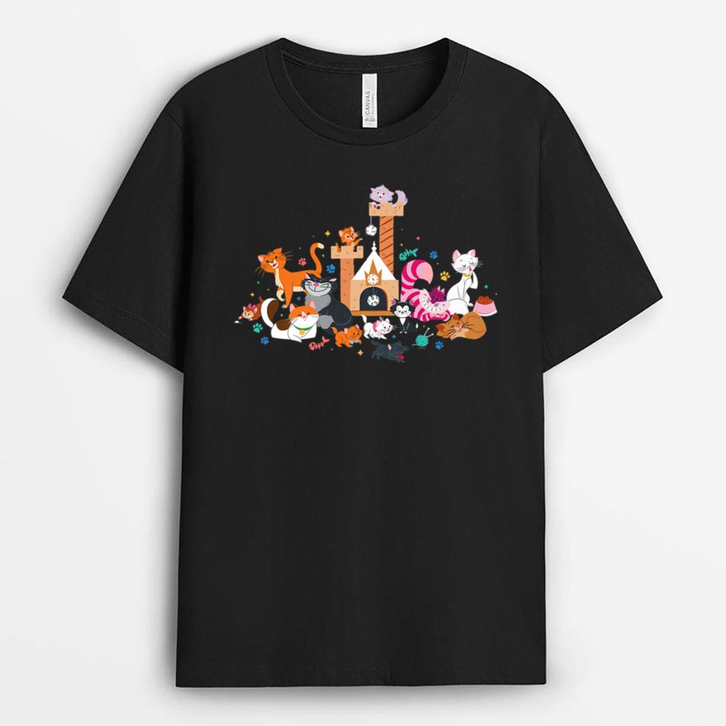 Disney Cats Kitten Friends Premium T-Shirt