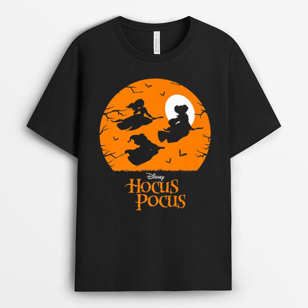 Disney Halloween Hocus Pocus Sanderson Sisters Night Flight T-Shirt