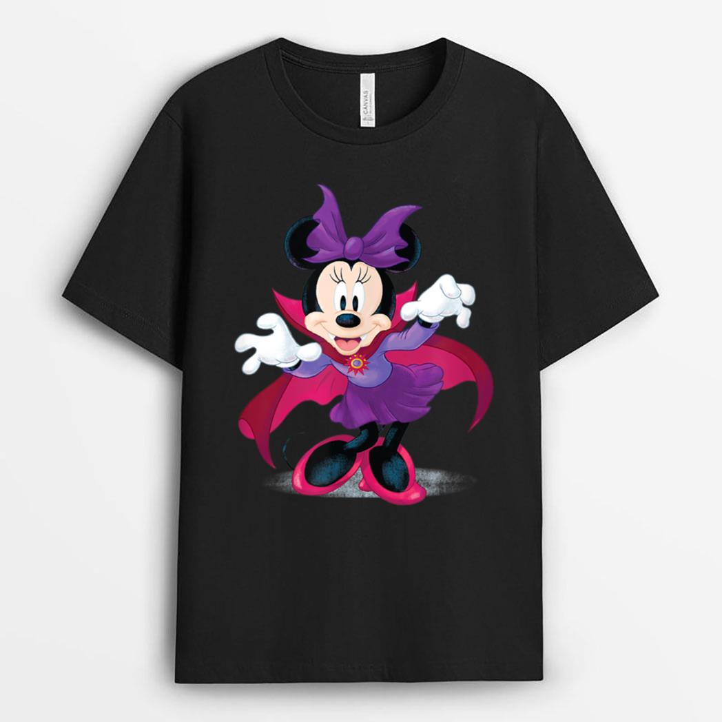 Disney Halloween Minnie Mouse Vampire T-Shirt