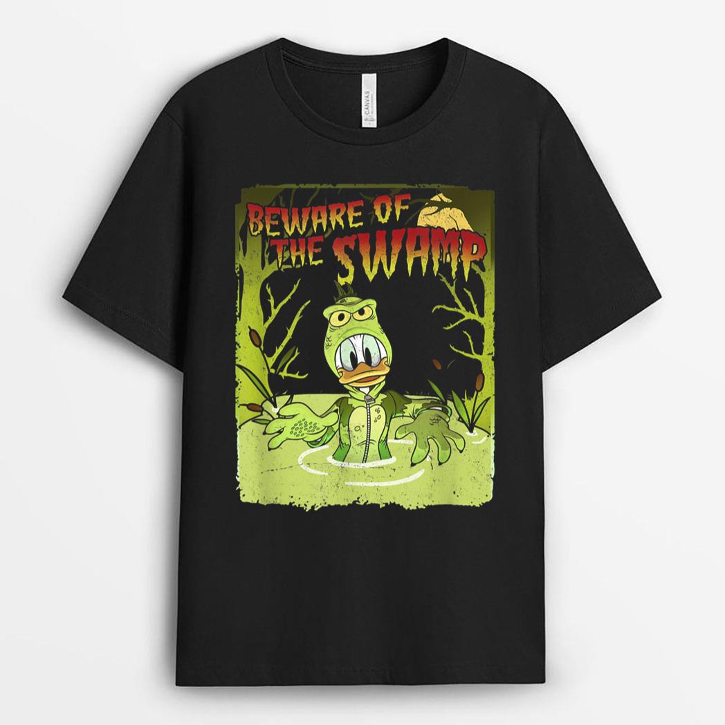 Disney Mickey And Friends Halloween Donald Duck Swamp T-Shirt