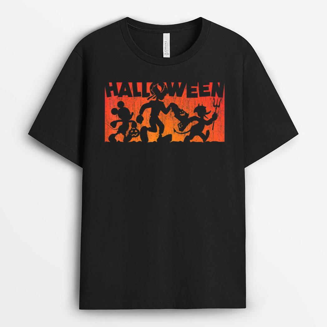 Disney Mickey Mouse and Friends Halloween Walk T-Shirt