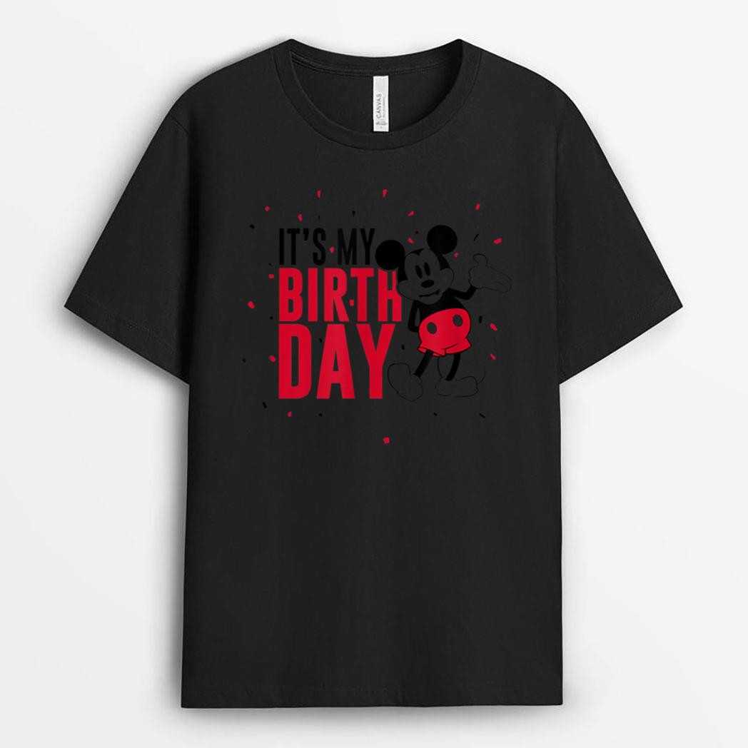 Disney Mickey Mouse It's My Birthday T-Shirt