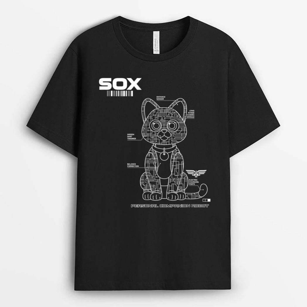 Disney Pixar Lightyear Sox Tech Schematics Poster T-Shirt