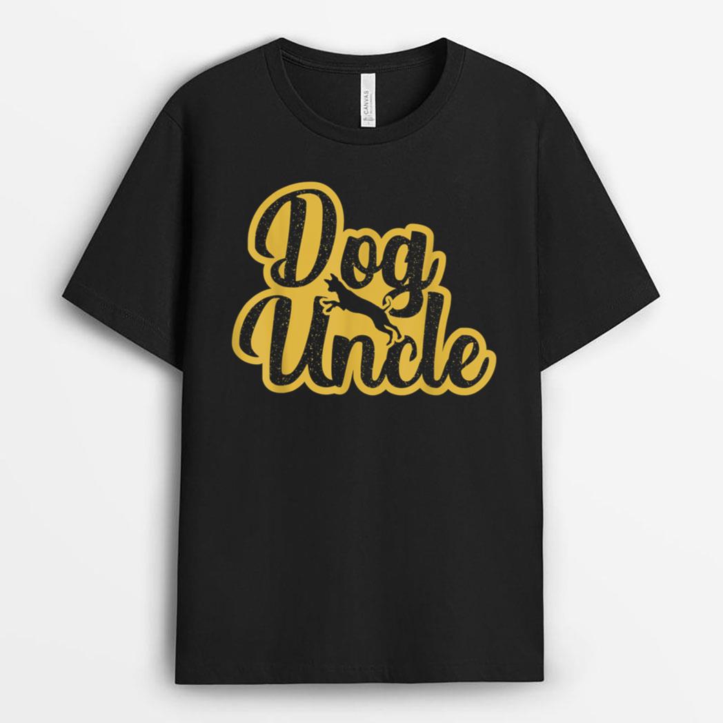 Dog Uncle Puppy Dog Lover T-Shirt