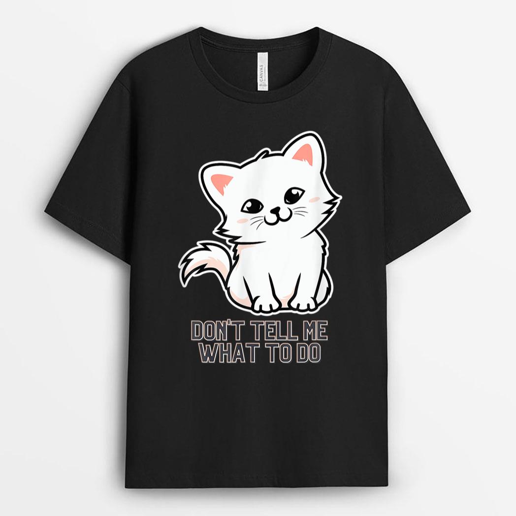 Don Ell Me What O Do Meme Funny Retro Style Vintage Cats T-Shirt