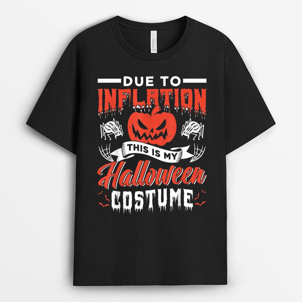 Due To Inflation This Is My Halloween Costume Stagflation T-Shirt