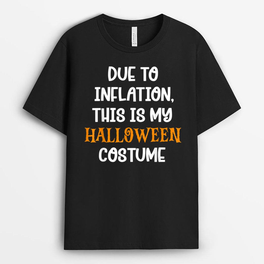 Due To Inflation This Is My Halloween Costume Ver 1 T-Shirt