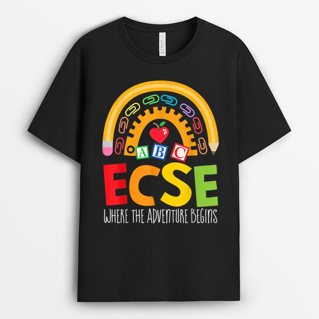 Early Childhood Special Education SPED ECSE Crew Squad T-Shirt