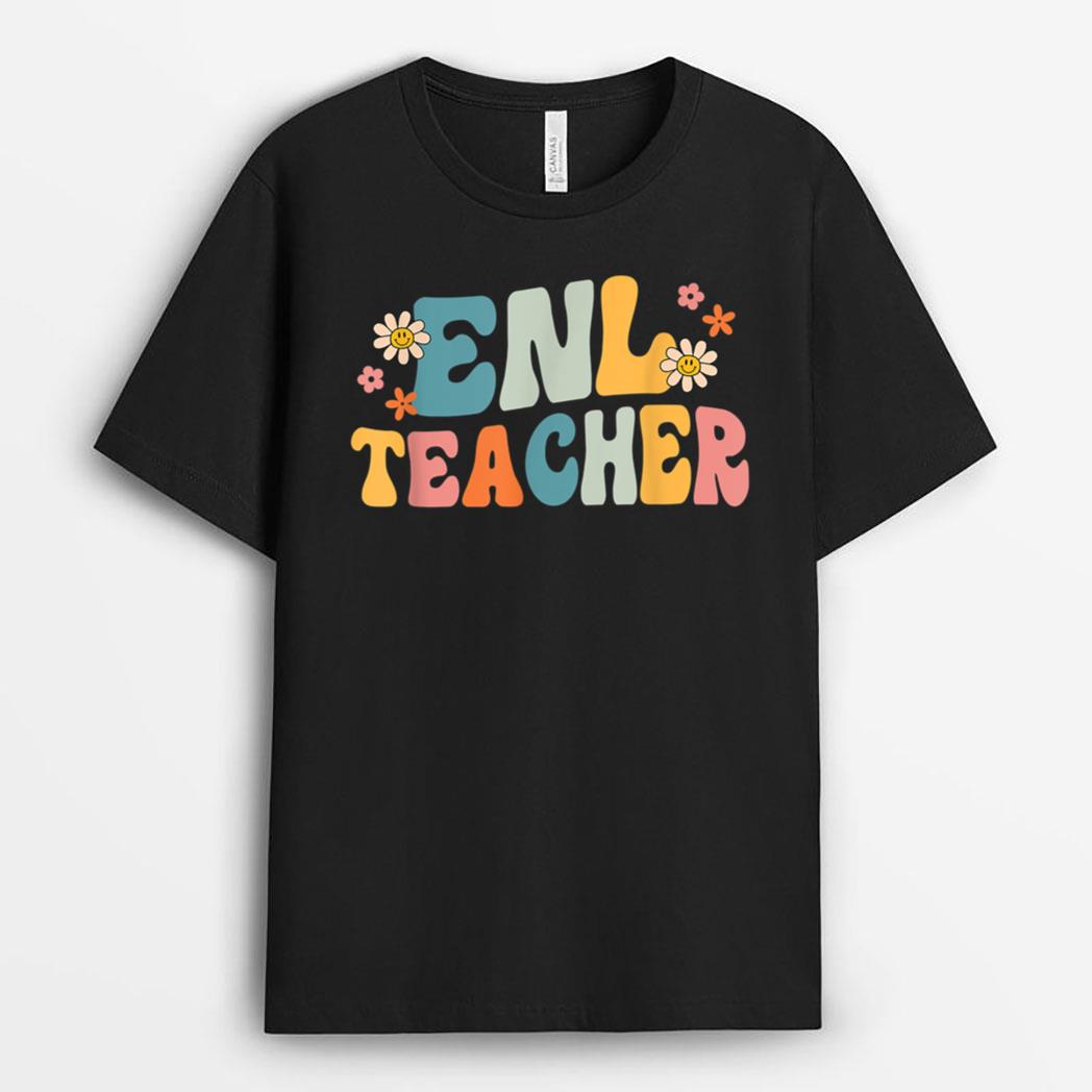 ENL Teacher Squad English New Language Squad Crew Team T-Shirt