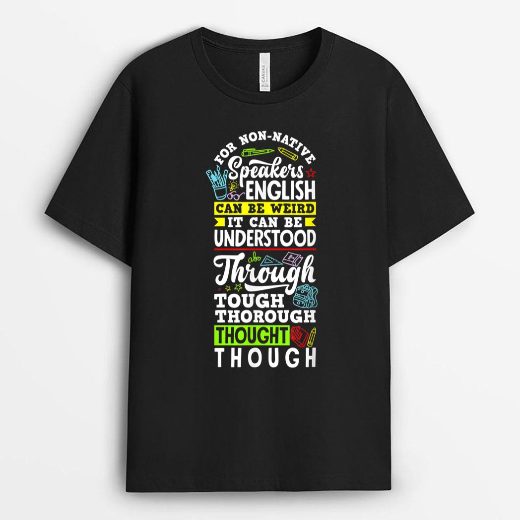 ESL Teacher Linguist Multilingual Teaching Teacher Quote T-Shirt