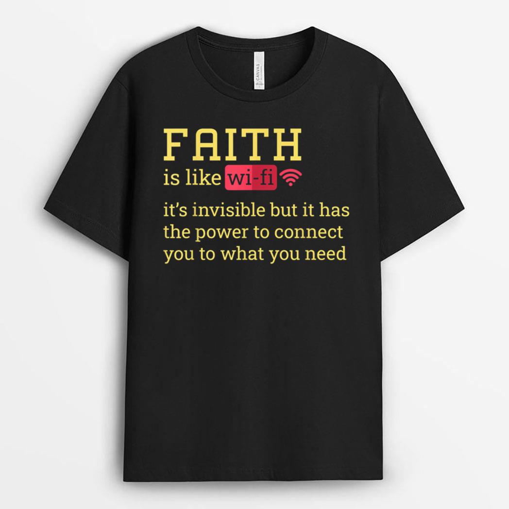 Faith Like Internet Christ Christian Pastor Love Jesus T-Shirt