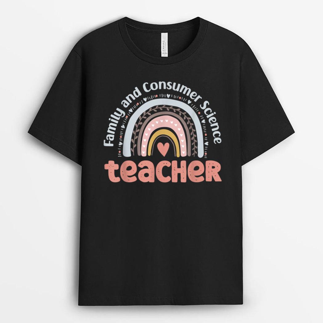 Family and Consumer Science Teacher Back To School Teach T-Shirt