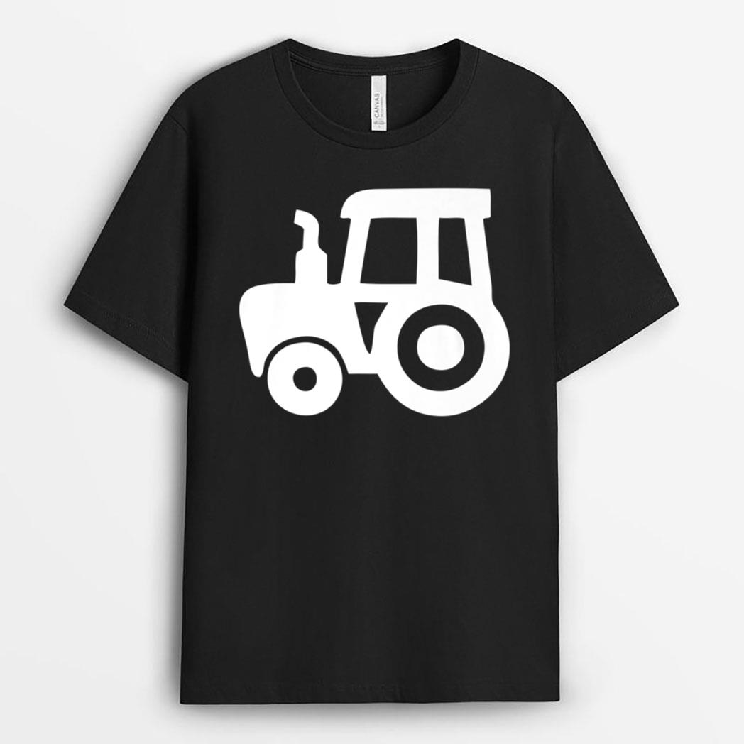 Farmer Simulator Tractor Pulling Tank Ukrainian Edition T-Shirt
