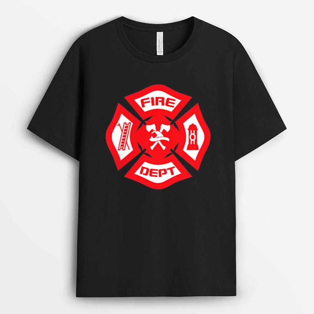 Fire Department Uniform  - Official Firefighter Gear T-Shirt