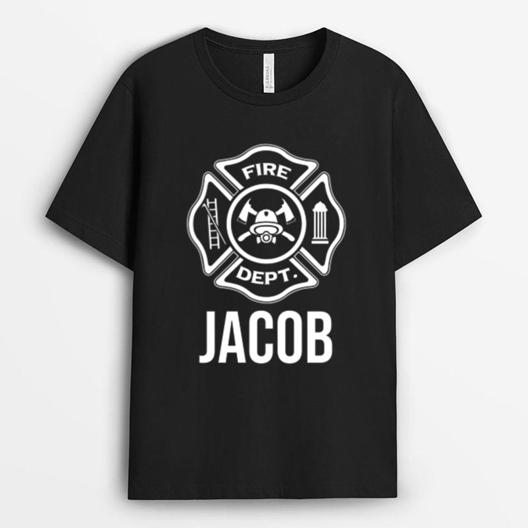 Firefighter 40th Birthday T Fire Engine Fireman T-Shirt