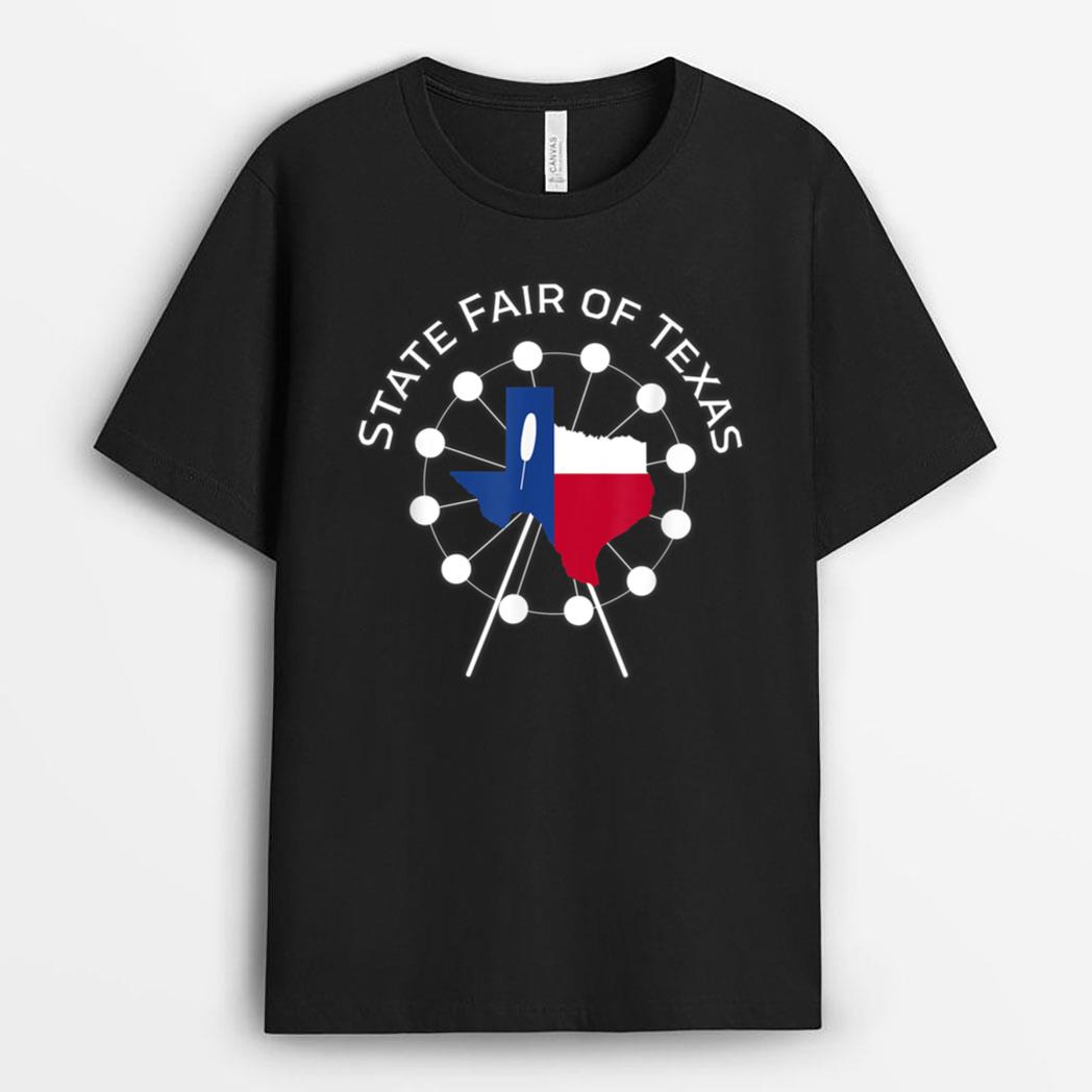 Fried Corndog State Fair of Texas Ferris Wheel T-Shirt