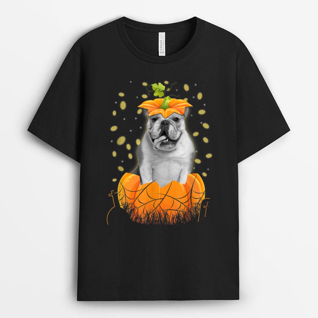 Funny Bulldog Halloween Costume  For Dog lover T-Shirt