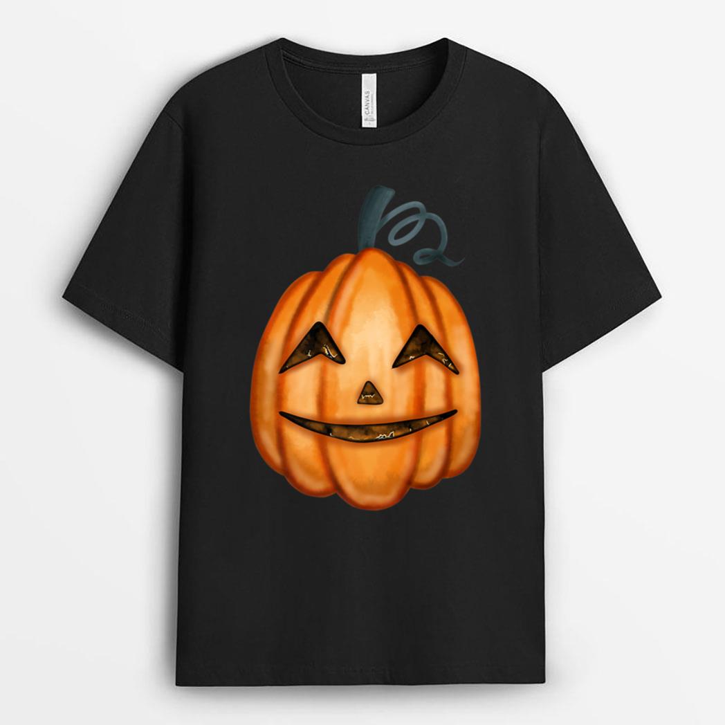 Funny Halloween With Pumpkin T-Shirt