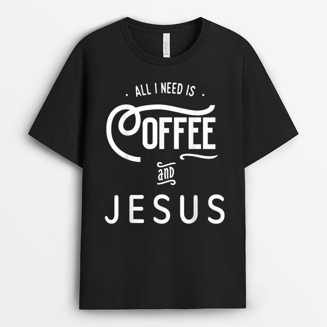 Funny I Like Weightlifting And Believe In Jesus Christian T-Shirt