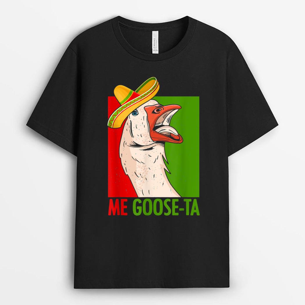 Funny Me Goose Ta Pun For Mexican Poultry Farmer T-Shirt