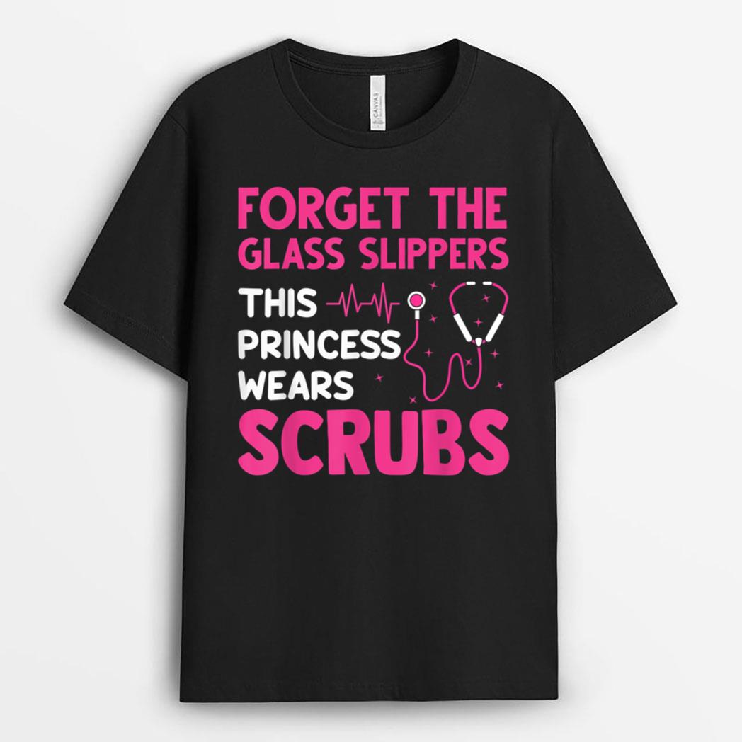 Funny Nurse Art For Women Girls RN Week Medical Caregiver T-Shirt