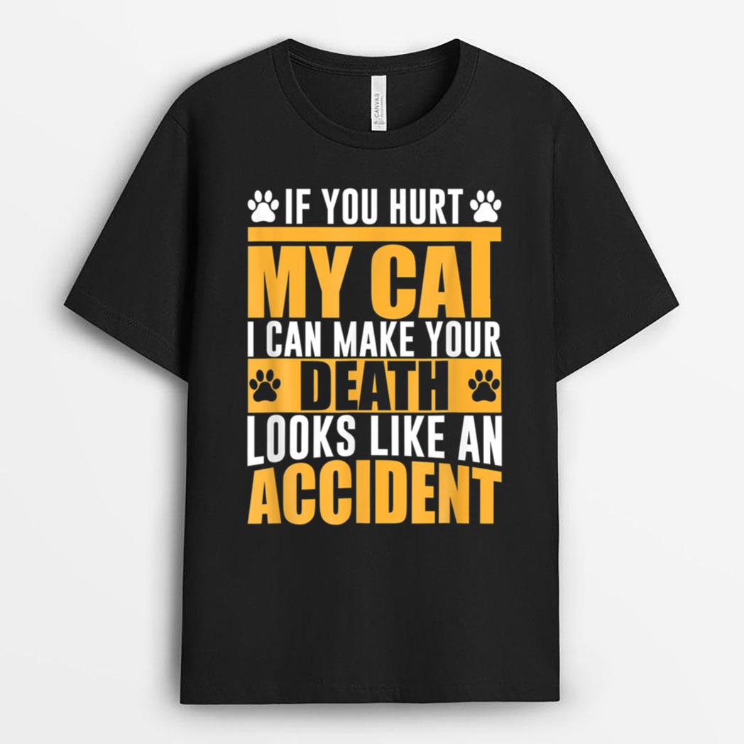 Funny Sarcastic Cat Lovers Cool Cat Dad Cat Lady T-Shirt
