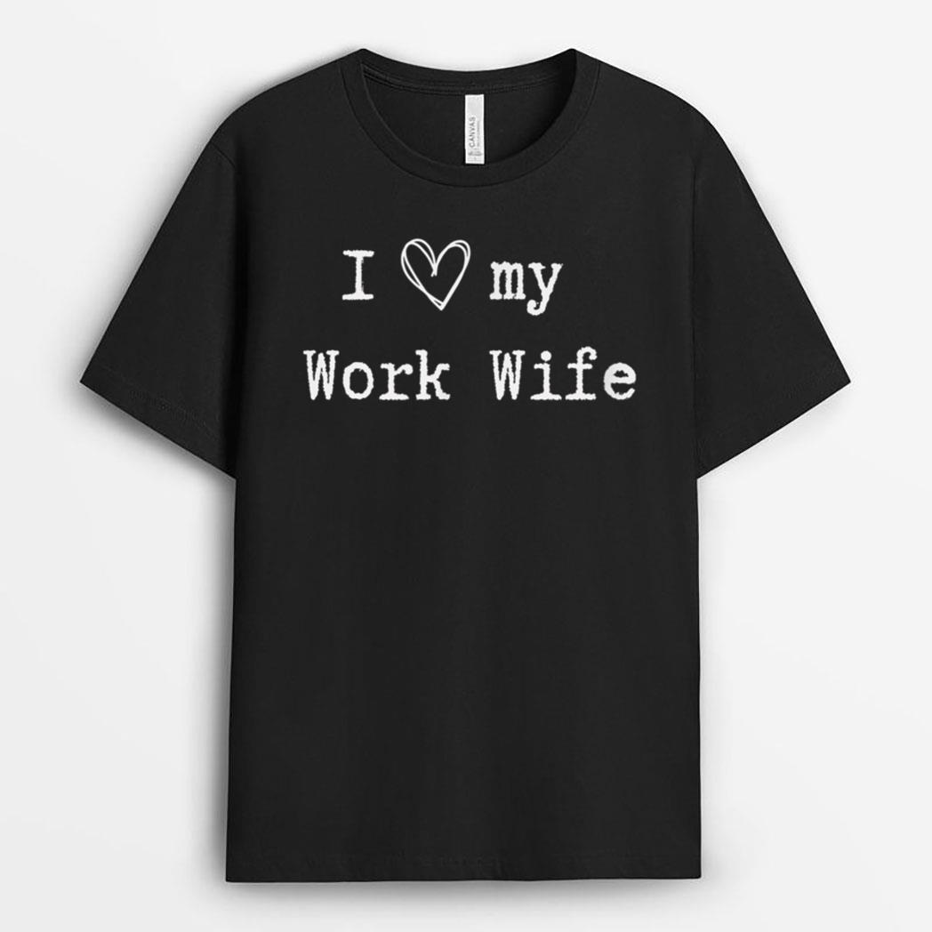 Funny Sarcastic Flirty I Love My Wife Husband Halloween T-Shirt