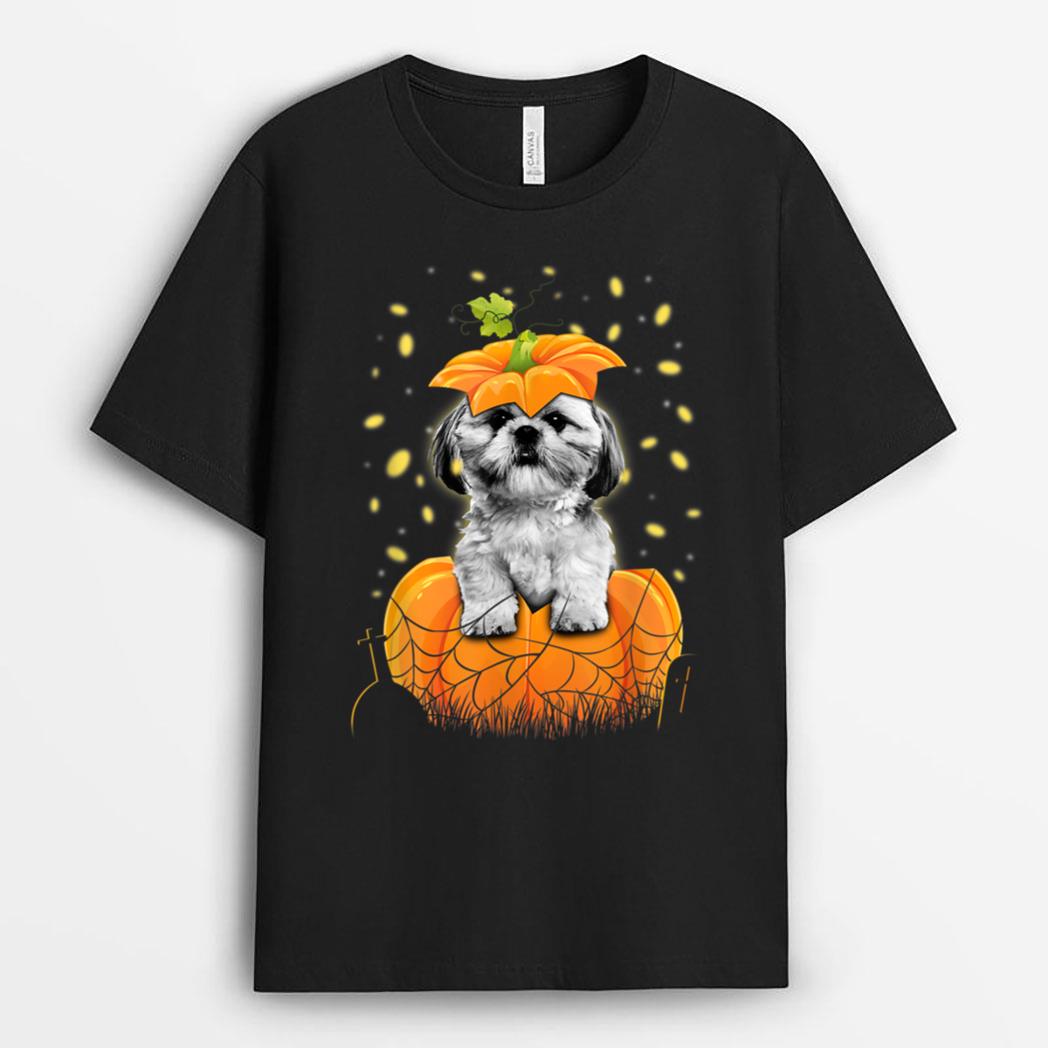 Funny Shih Tzu Halloween Costume  For Dog lover T-Shirt