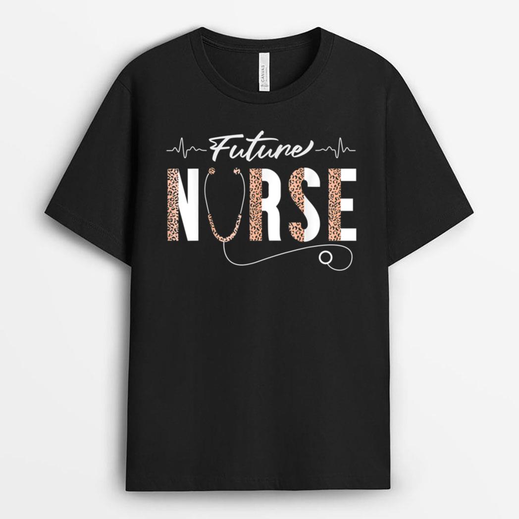 Future Nurse Costume Scrub Medical Assistant Student Nursing T-Shirt