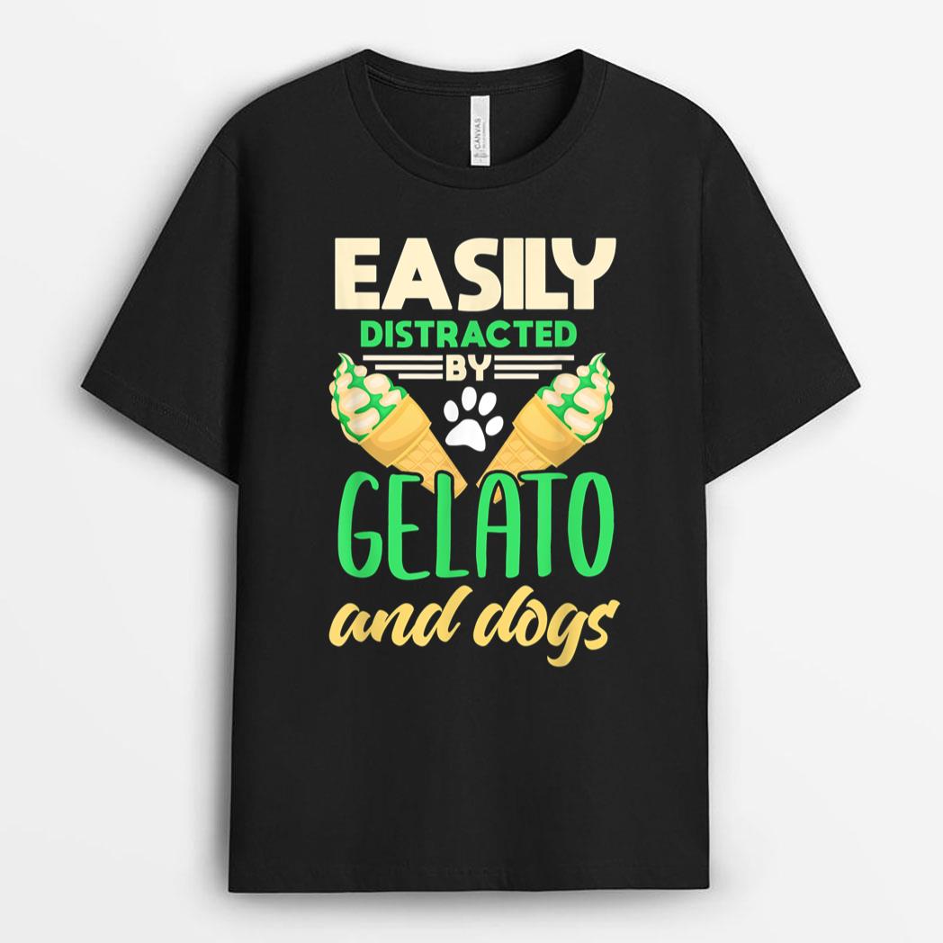 Gelato  Funny Dog Lover Ice Cream Lover Gelato Lover T-Shirt