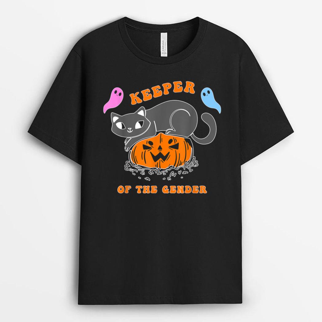 Gender Reveal Halloween Keeper Of The Gender T-Shirt
