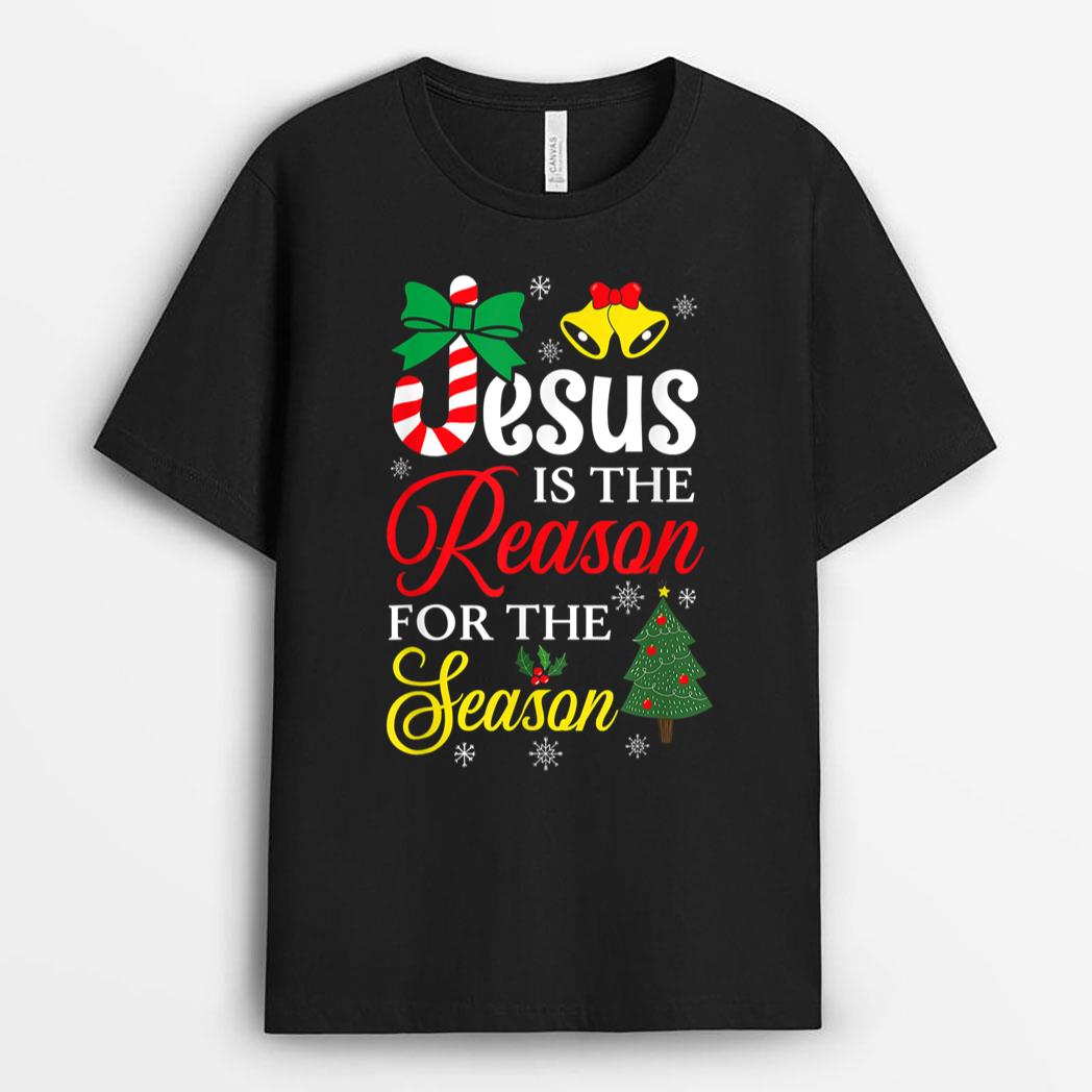 God Jesus Christ Is Reason For The Christmas Season Gift T-Shirt