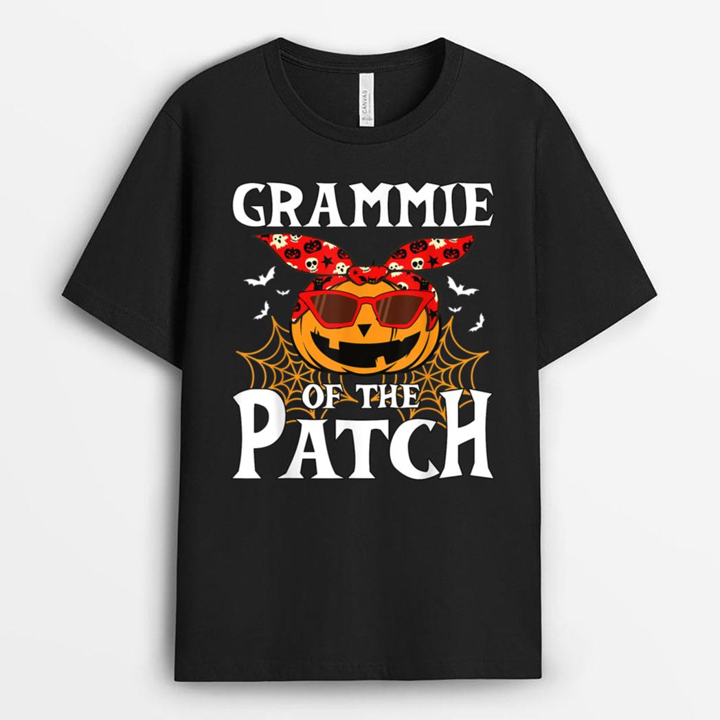 Grammie Halloween Costume Funny Pumpkin Family Halloween T-Shirt