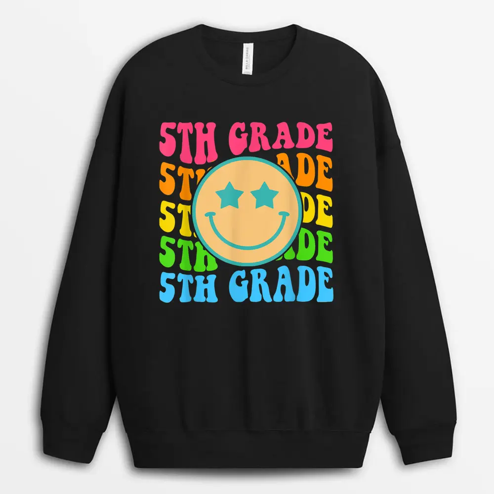 Groovy Behavior Interventionist Back To School Sweatshirt - Black