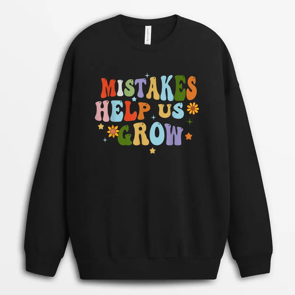 Groovy Fifth Grade Vibes Face Retro Teachers Back To School Sweatshirt - Black