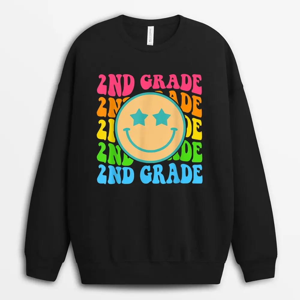 Groovy It's A Good Day To Teach Future Artists Art Teacher Sweatshirt - Black