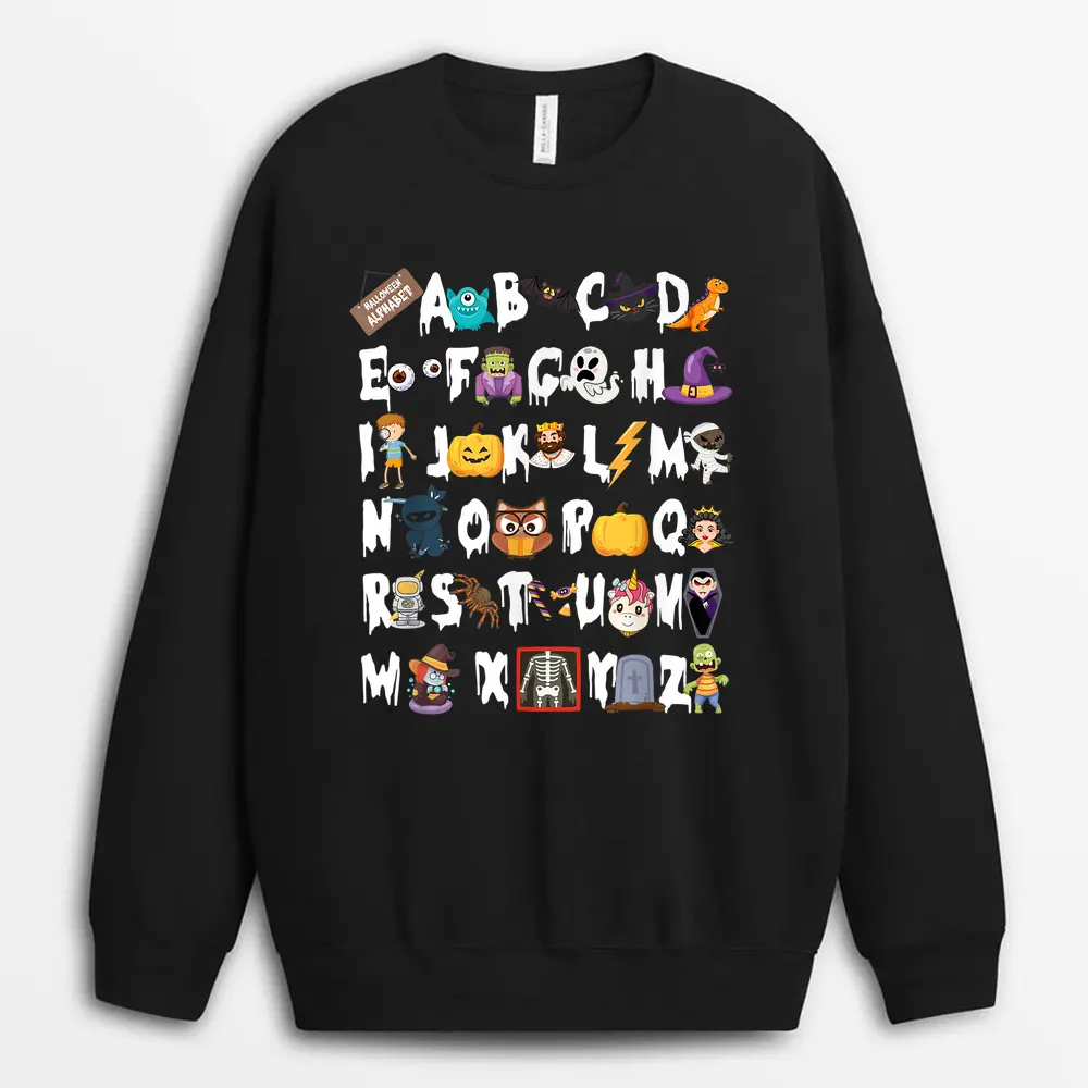 Groovy We All Laugh In The Same Language ESL Teachers Sweatshirt - Black