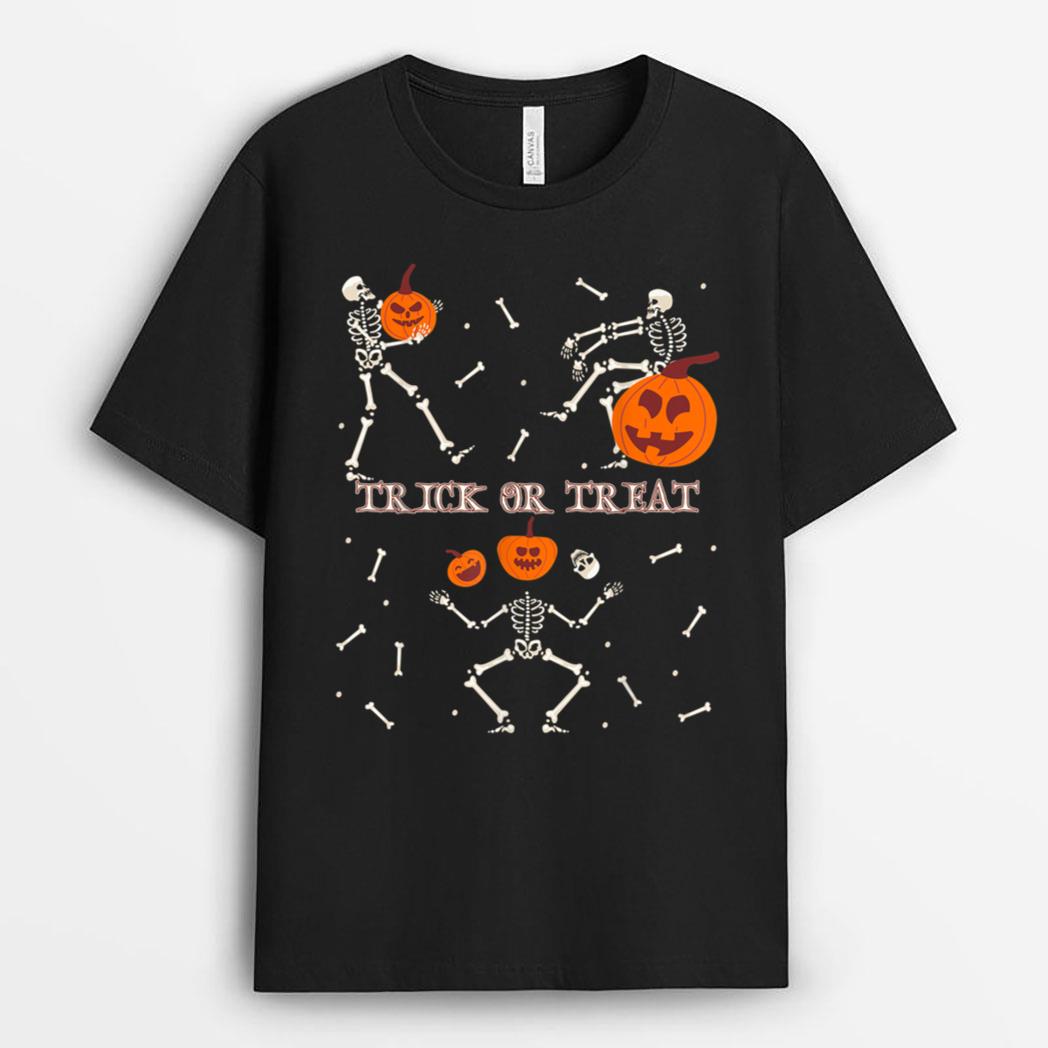 Halloween Dancing Skeleton Ver 1 T-Shirt