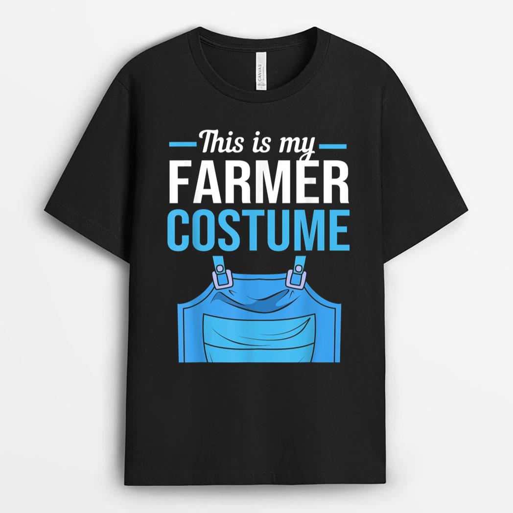 Halloween Farm This Is My Farmer Costume T-Shirt