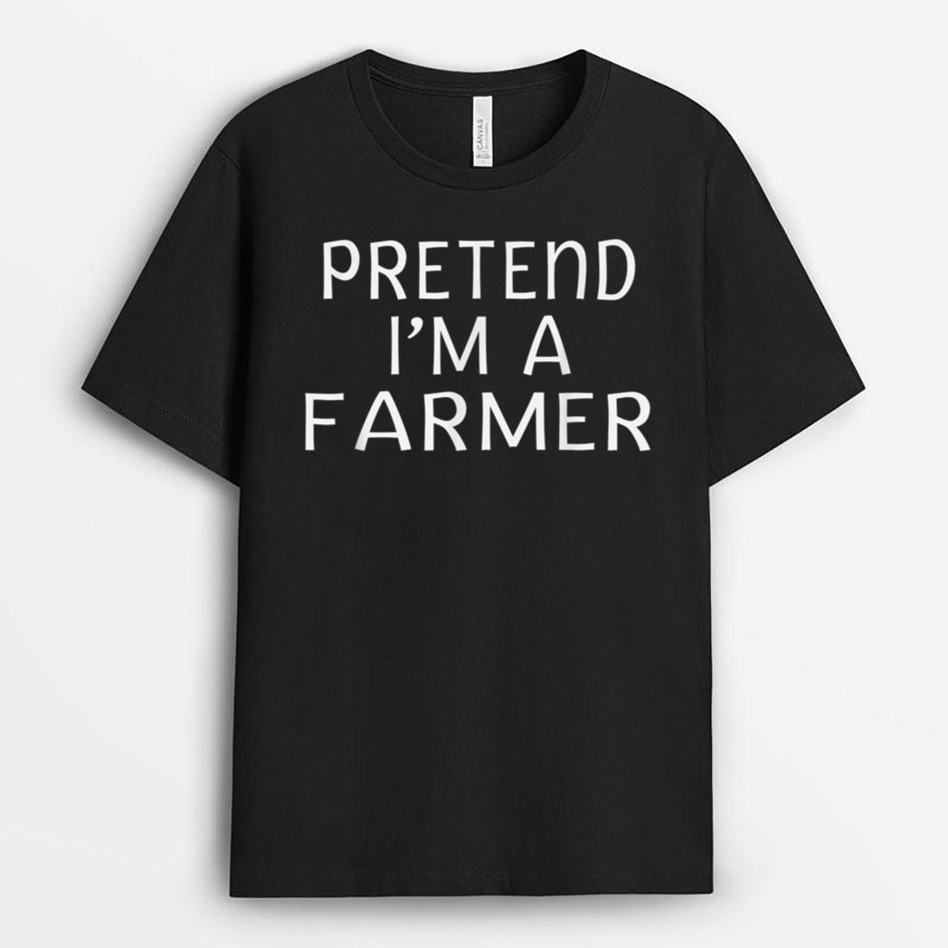 Halloween Farmer Costume Farming T-Shirt