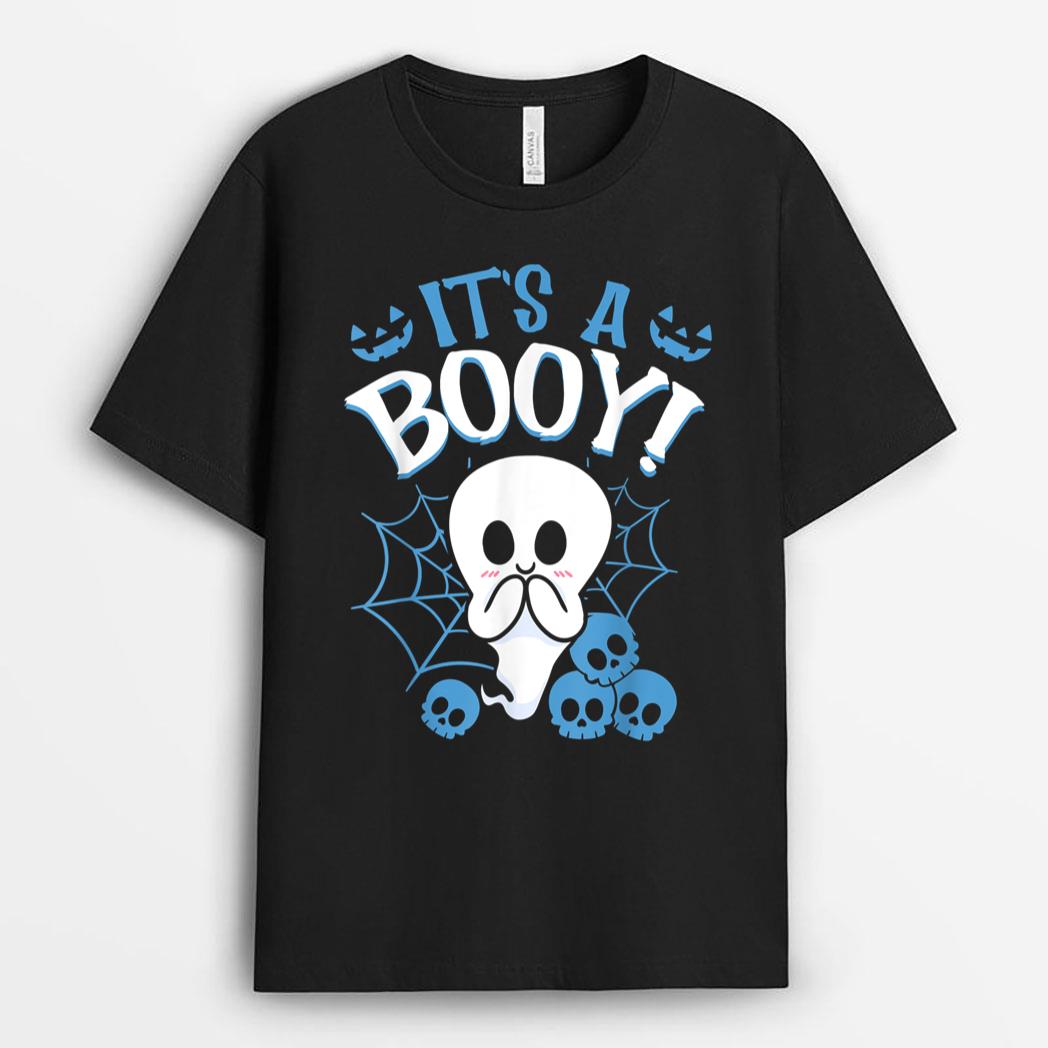 Halloween Gender Reveal It's A Ghoul Baby Shower Party T-Shirt