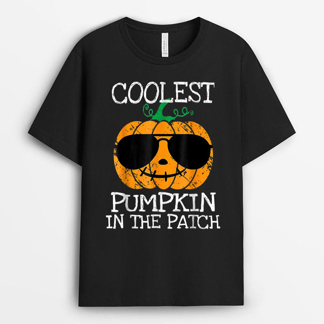 Halloween Kids Coolest Pumpkin In The Patch T-Shirt