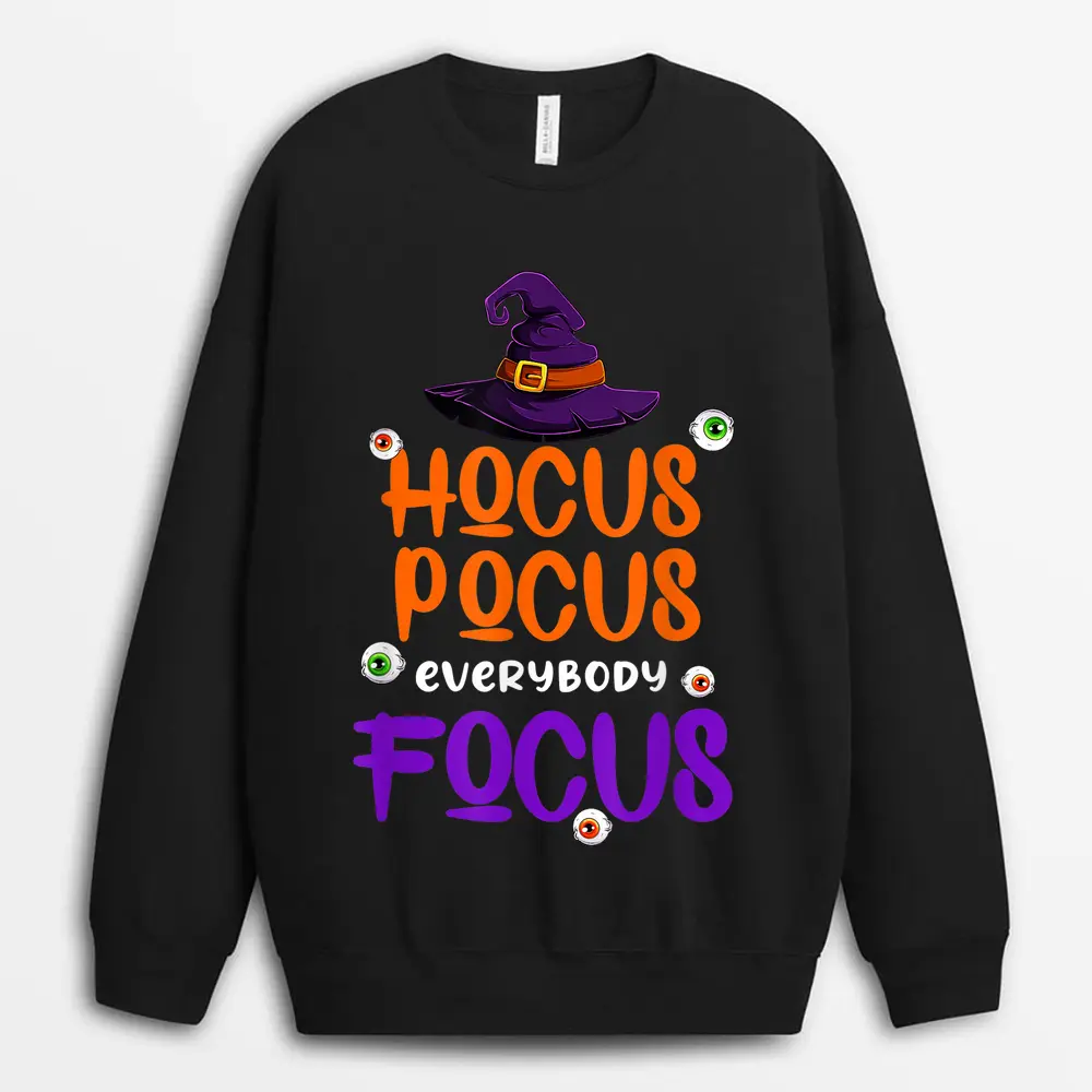 Halloween Teacher Skeleton I'll Just Wait Until It's Quiet Sweatshirt - Black