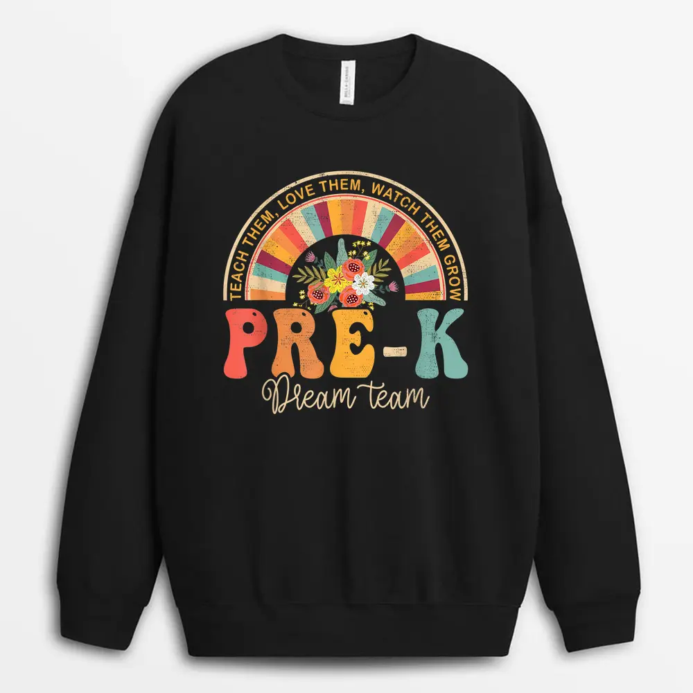 Happy Last Day Of 1st Grade Graduation Teacher Students Kids Sweatshirt - Black