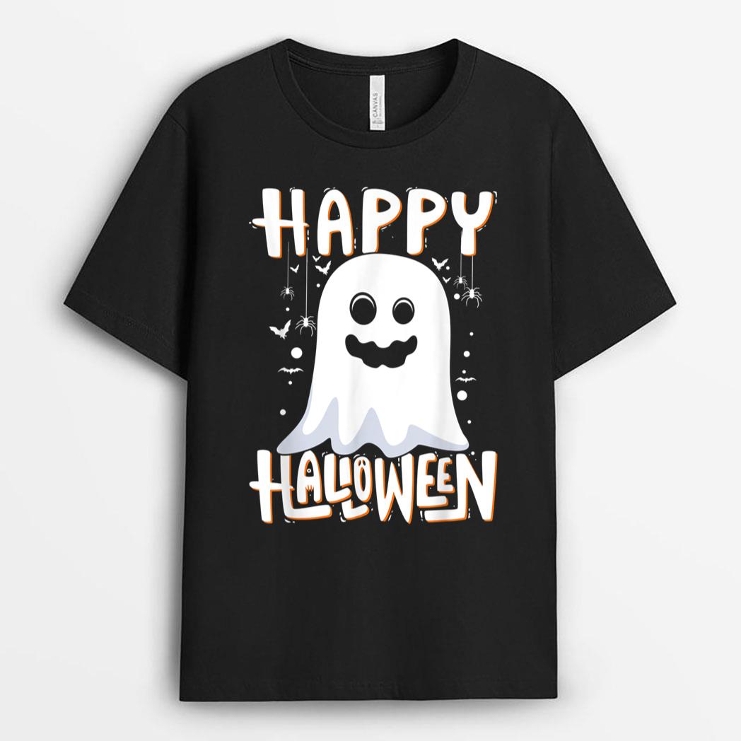 Happy Halloween Funny Ghost Halloween Costume T-Shirt