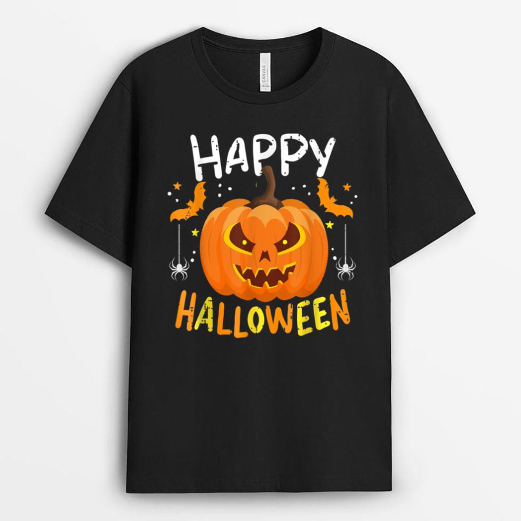 Happy Halloween Pumpkin Trick Or Treat for Toddler T-Shirt