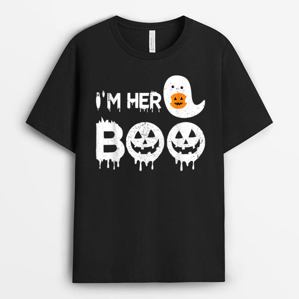 His Her Girlfriend Men Halloween Matching Halloween T-Shirt