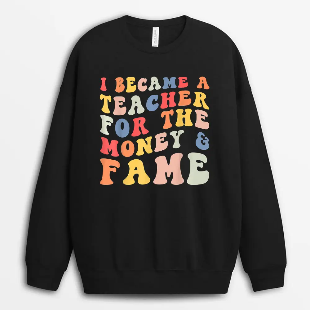 Howdy 6th Grade Teachers Kids Cowboy Cowgirl Back To School Sweatshirt - Black
