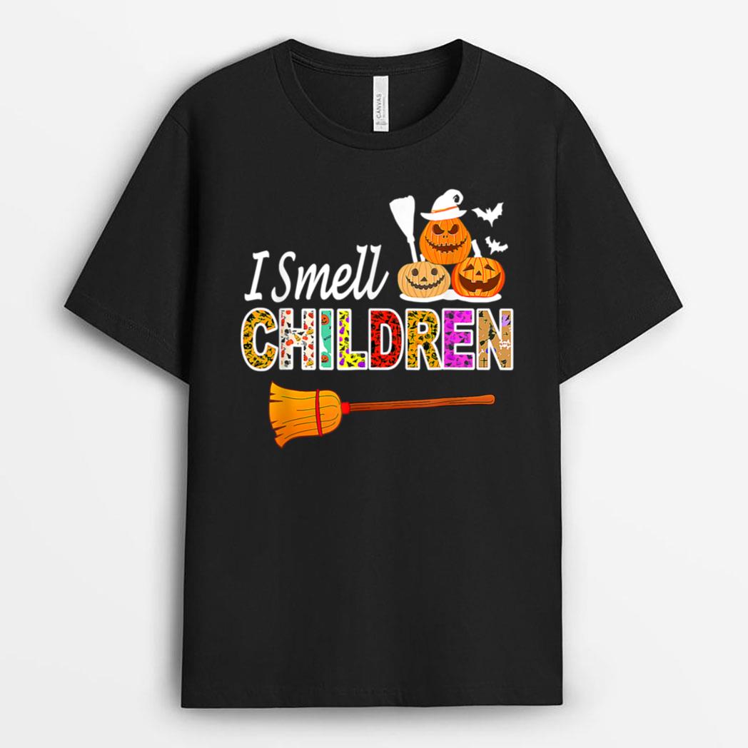 I Smell Children For Funny And Scary Halloween T-Shirt